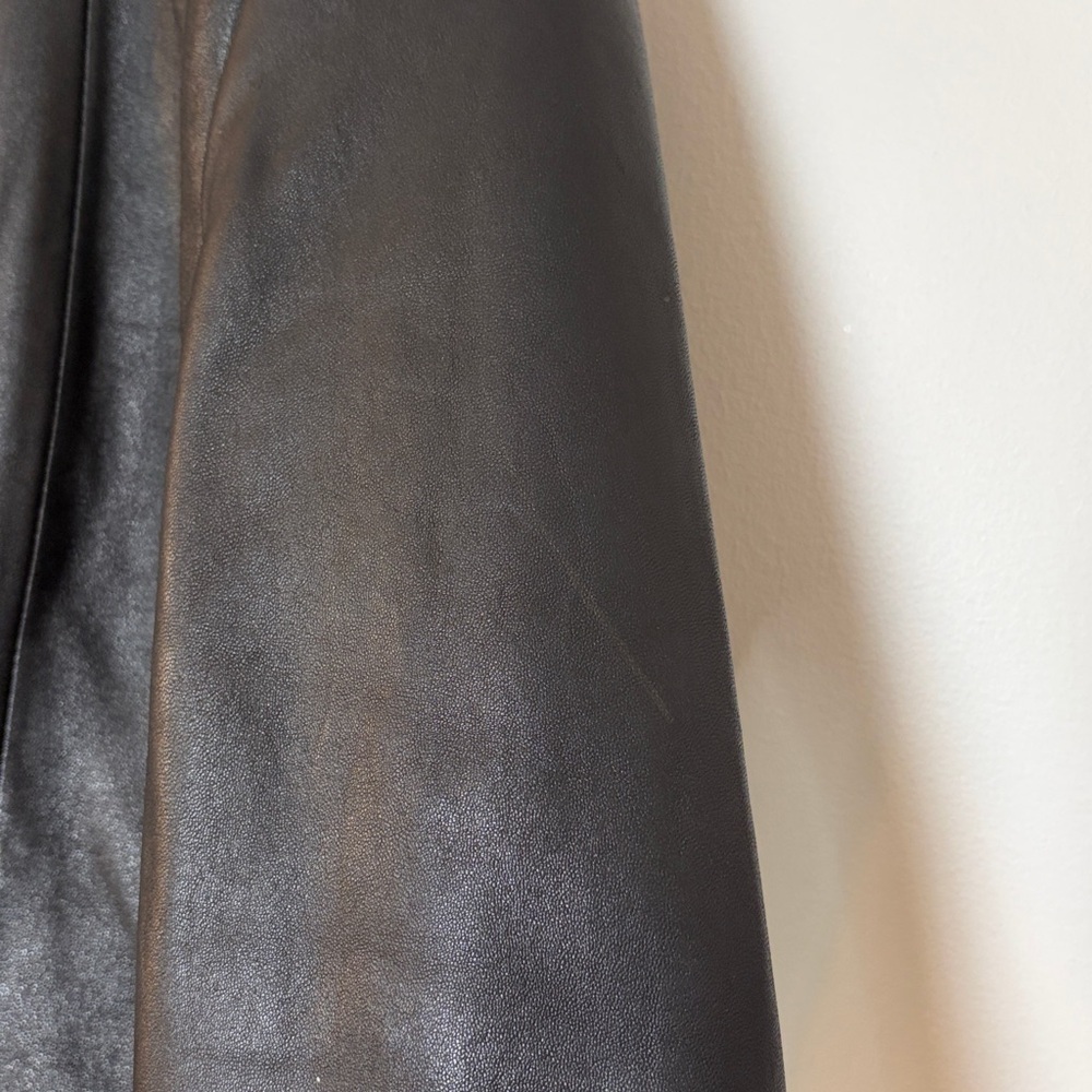 Boeing 100% Leather Jacket Women’s Small - Picture 10 of 10